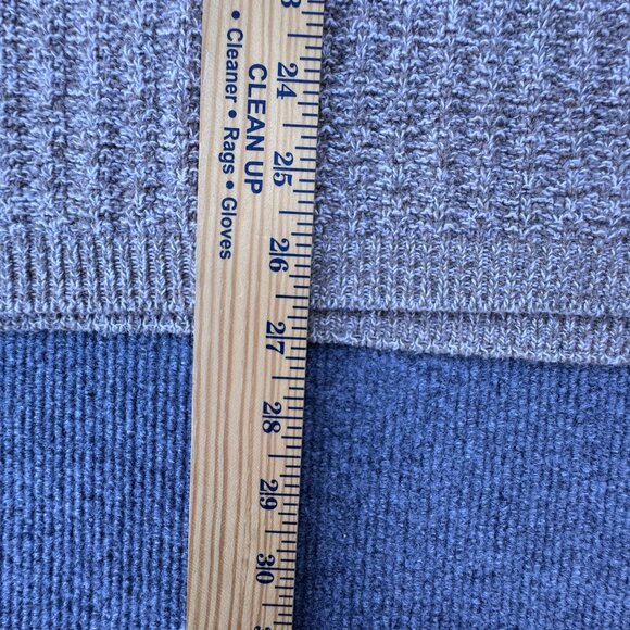 VTG Bill Blass Knit Henley Sweater Mens XL Hand Framed Grandpa Fisherman Core - Picture 8 of 10